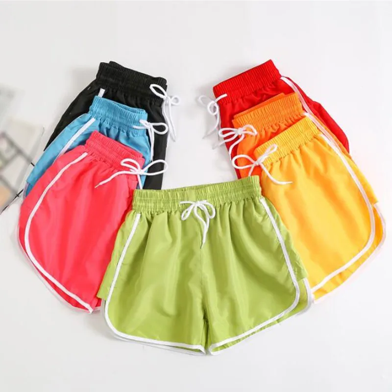 

ETOSELL Women Shorts Drawstring Waist Short Pants Loose Summer Soft Cotton Casual Short Candy Color